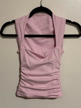 Abercrombie Ava Baby Pink Top